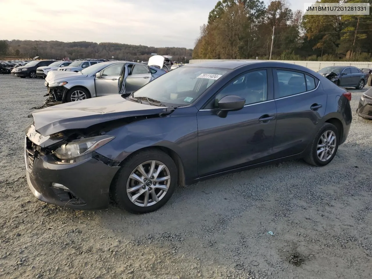 2016 Mazda 3 Sport VIN: JM1BM1U72G1281331 Lot: 79111404