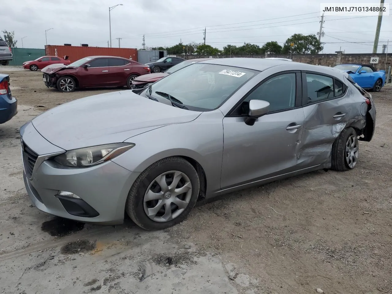 2016 Mazda 3 Sport VIN: JM1BM1J71G1348862 Lot: 79477314