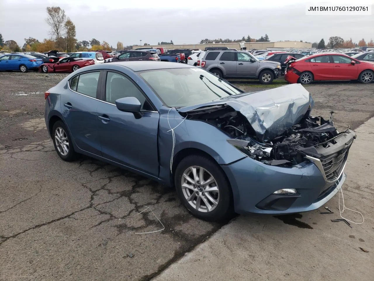 2016 Mazda 3 Sport VIN: JM1BM1U76G1290761 Lot: 79538894