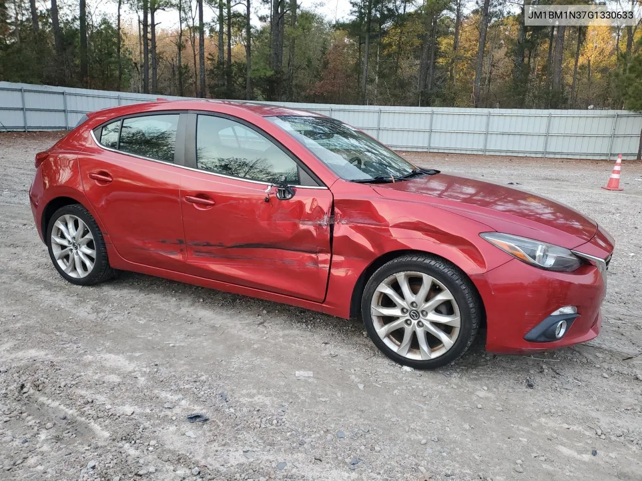 2016 Mazda 3 Grand Touring VIN: JM1BM1N37G1330633 Lot: 79743444