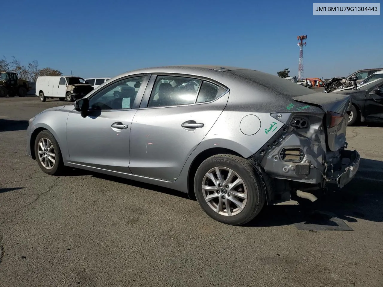 2016 Mazda 3 Sport VIN: JM1BM1U79G1304443 Lot: 80036314