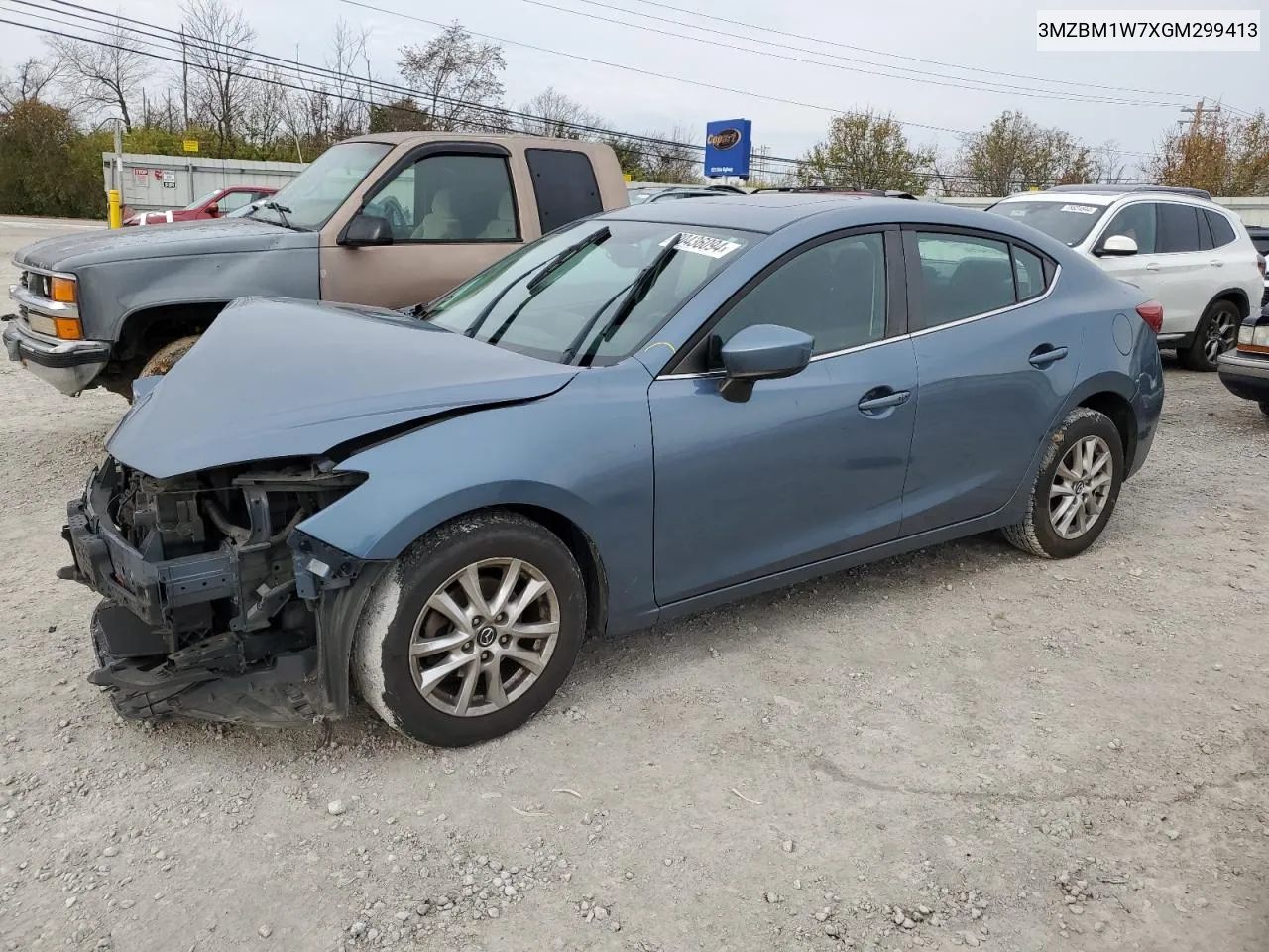 2016 Mazda 3 Touring VIN: 3MZBM1W7XGM299413 Lot: 80436094