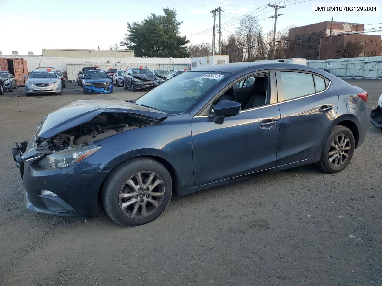 2016 Mazda 3 Sport VIN: JM1BM1U78G1292804 Lot: 80586774