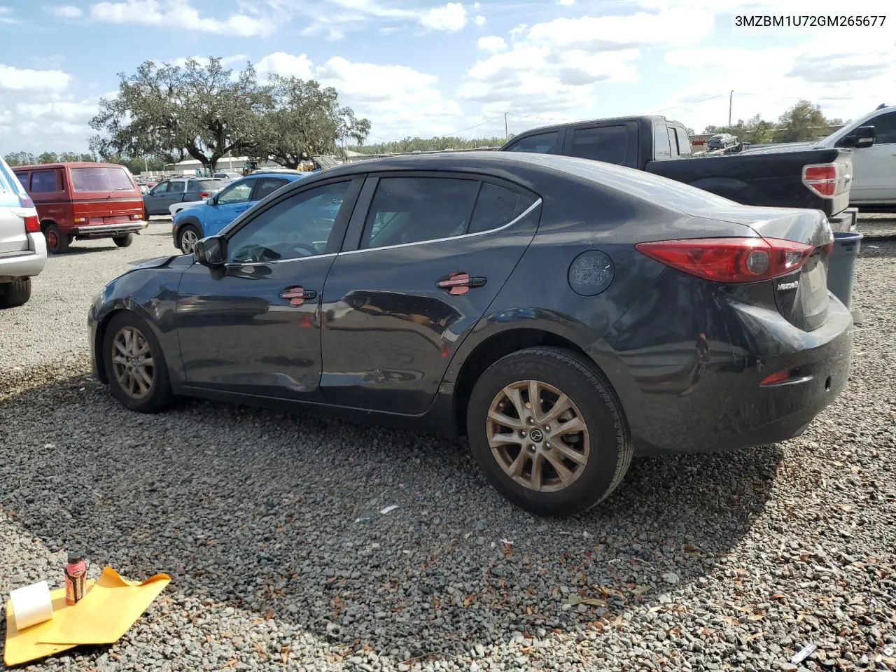 2016 Mazda 3 Sport VIN: 3MZBM1U72GM265677 Lot: 80744264