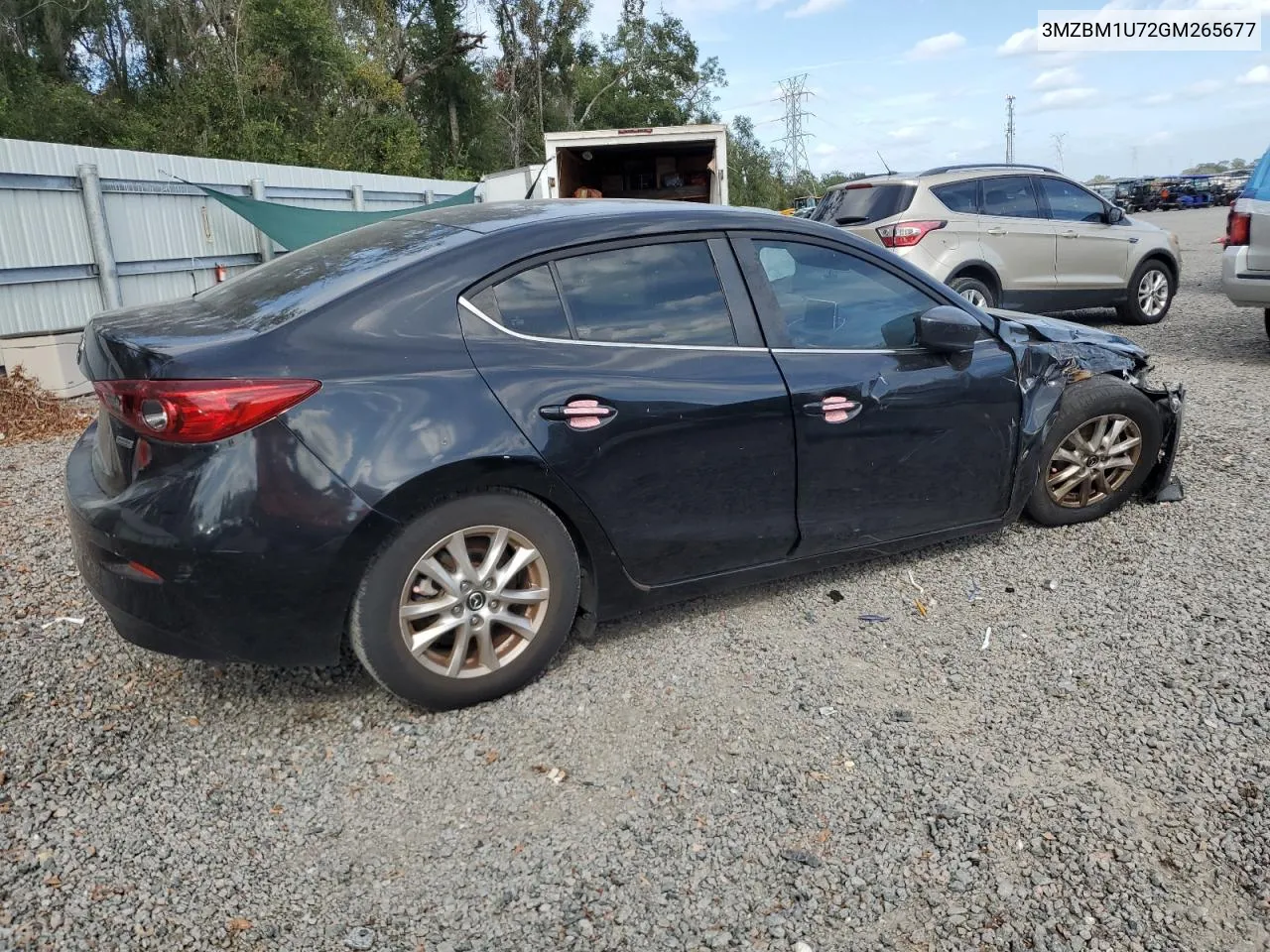 2016 Mazda 3 Sport VIN: 3MZBM1U72GM265677 Lot: 80744264