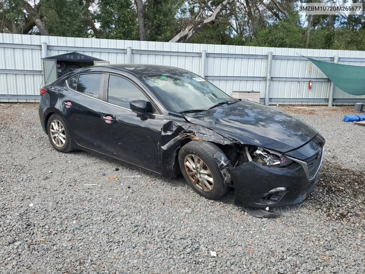 2016 Mazda 3 Sport VIN: 3MZBM1U72GM265677 Lot: 80744264