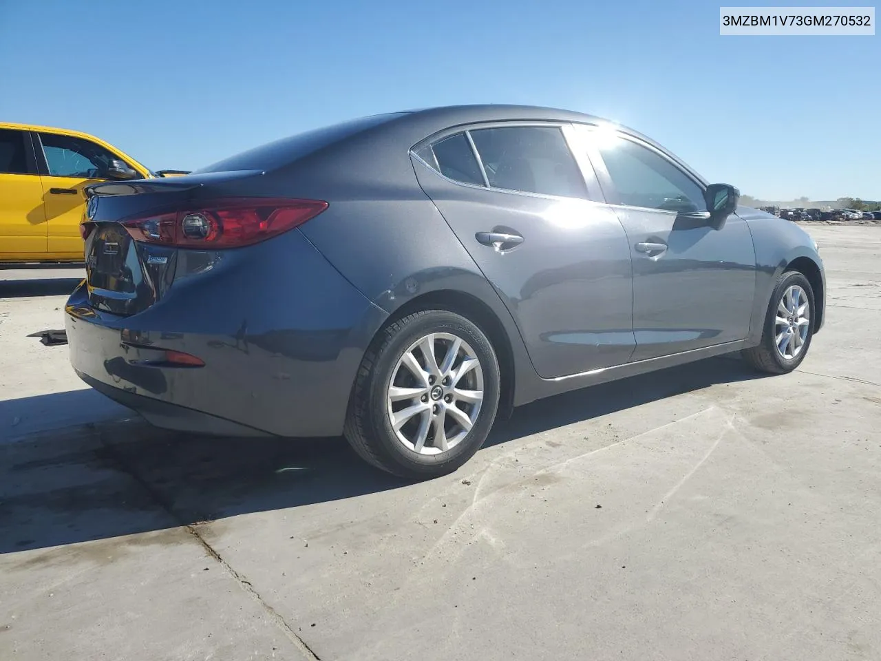 2016 Mazda 3 Touring VIN: 3MZBM1V73GM270532 Lot: 81616014