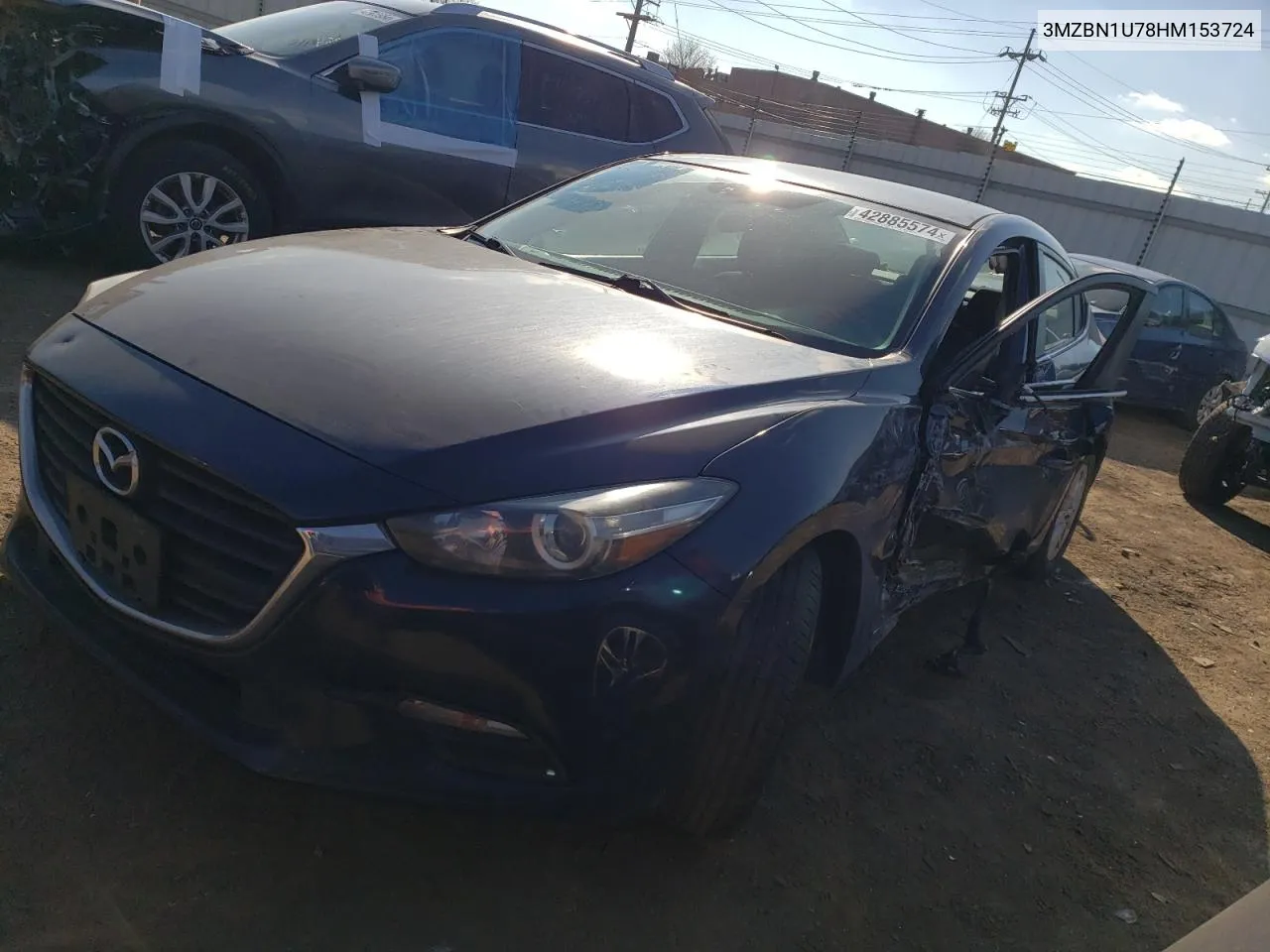 3MZBN1U78HM153724 2017 Mazda 3 Sport