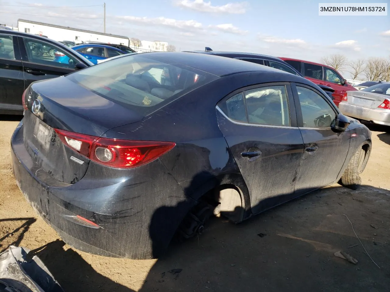 3MZBN1U78HM153724 2017 Mazda 3 Sport