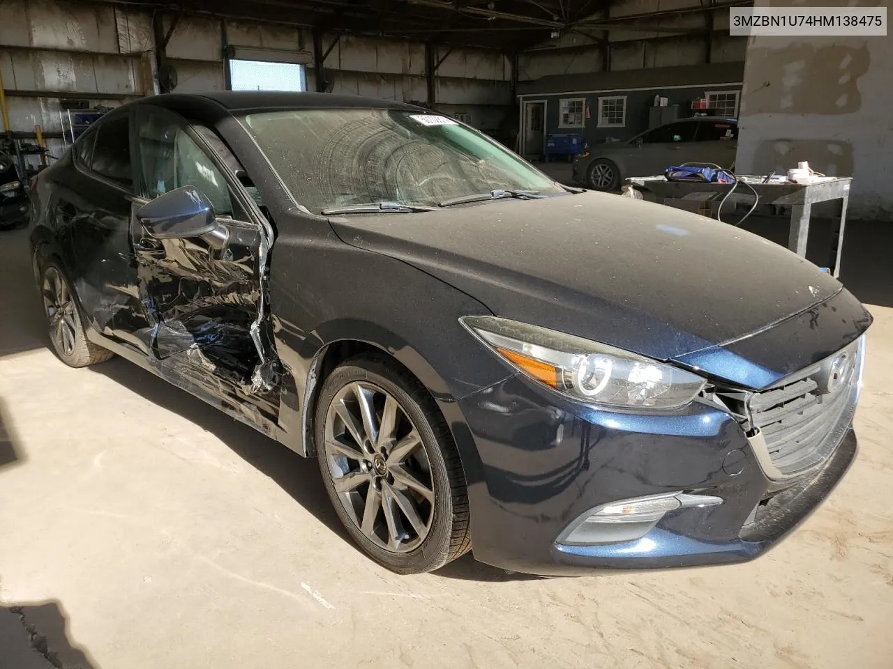 3MZBN1U74HM138475 2017 Mazda 3 Sport