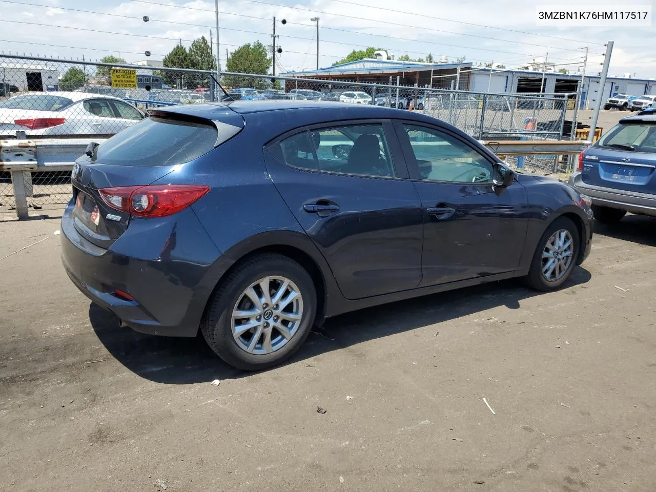 2017 Mazda 3 Sport VIN: 3MZBN1K76HM117517 Lot: 60863914