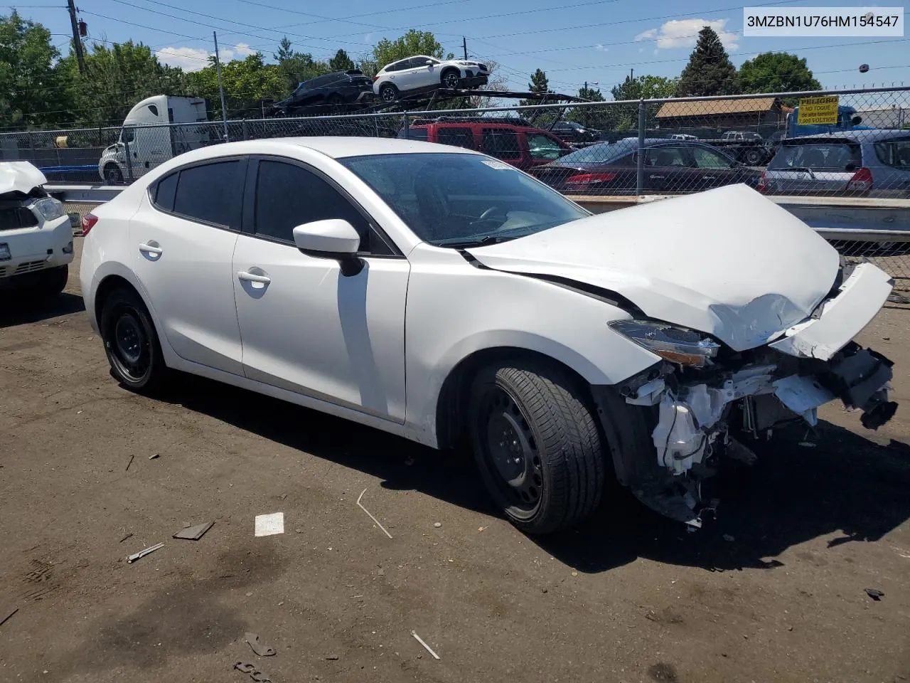 2017 Mazda 3 Sport VIN: 3MZBN1U76HM154547 Lot: 61837964