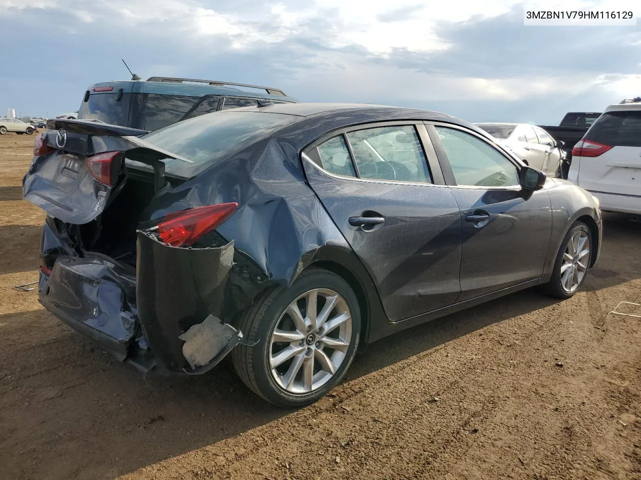 3MZBN1V79HM116129 2017 Mazda 3 Touring