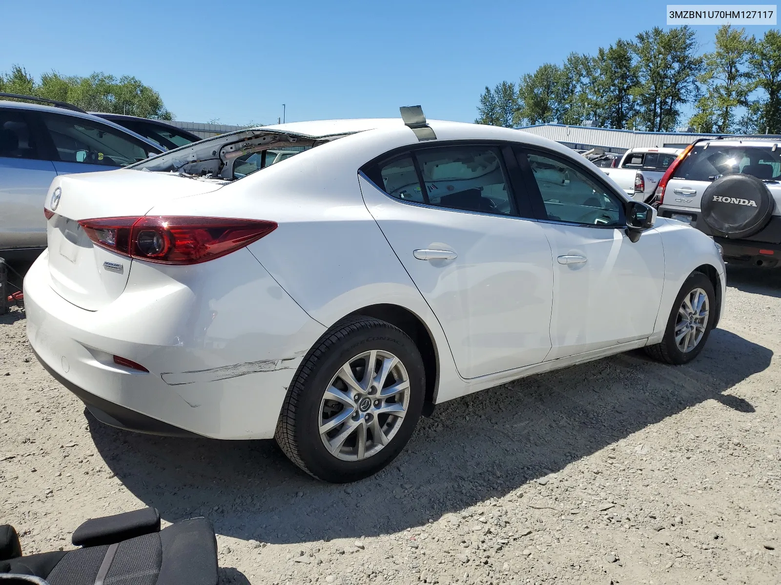 2017 Mazda 3 Sport VIN: 3MZBN1U70HM127117 Lot: 64242464