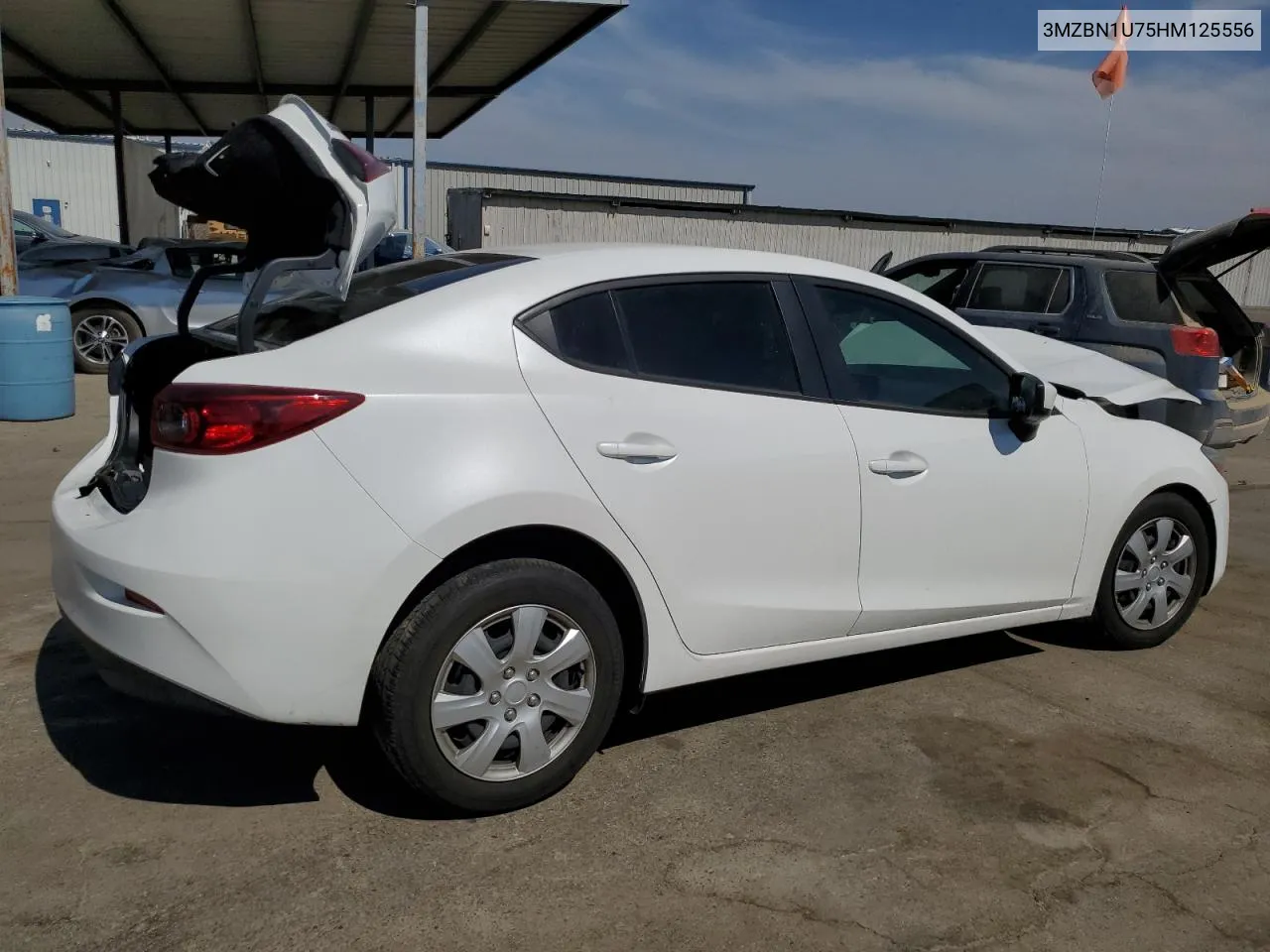 3MZBN1U75HM125556 2017 Mazda 3 Sport