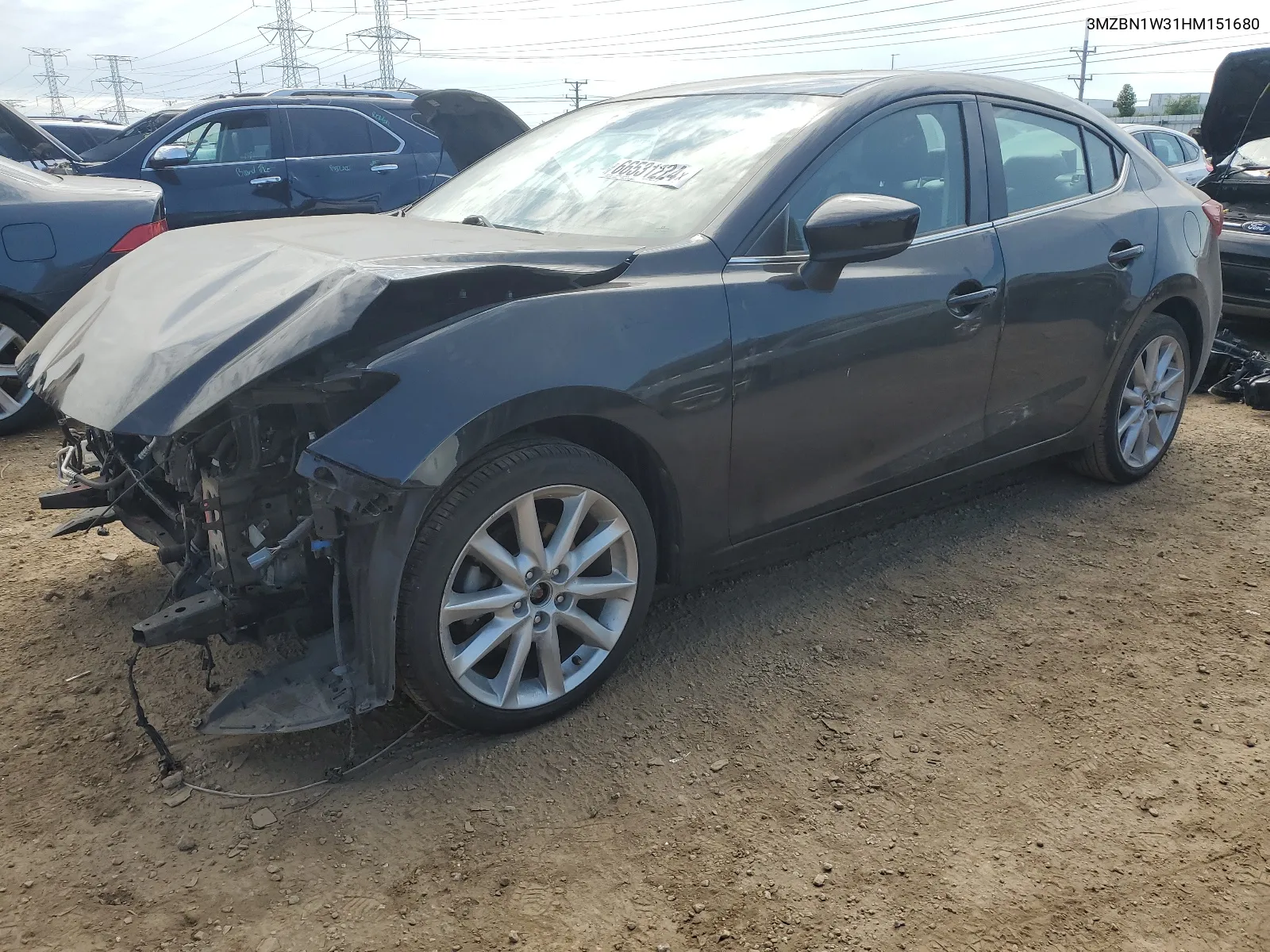 3MZBN1W31HM151680 2017 Mazda 3 Grand Touring