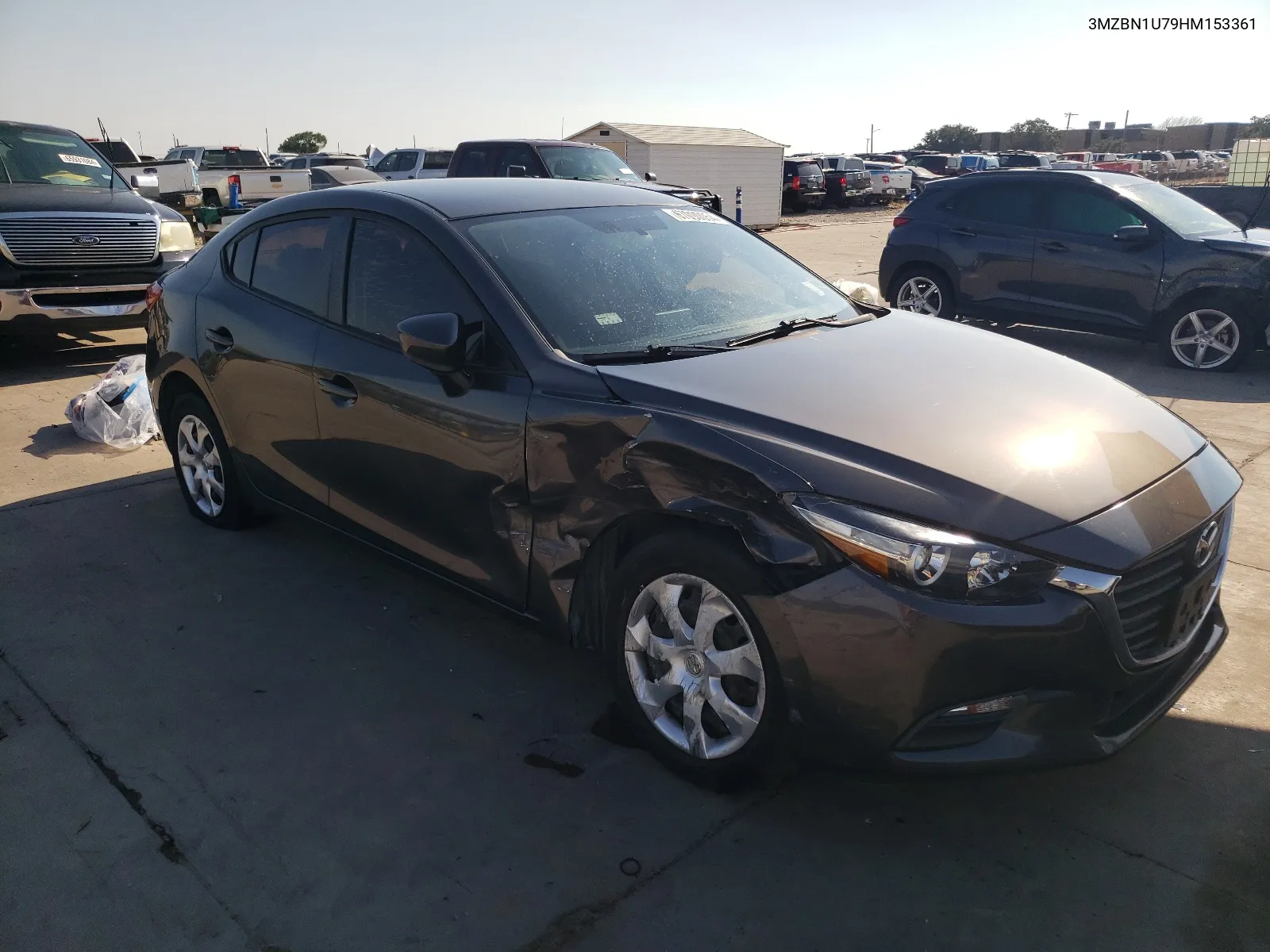 2017 Mazda 3 Sport VIN: 3MZBN1U79HM153361 Lot: 67090054