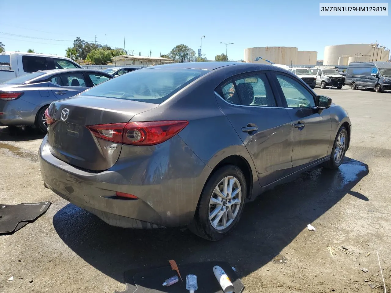 3MZBN1U79HM129819 2017 Mazda 3 Sport