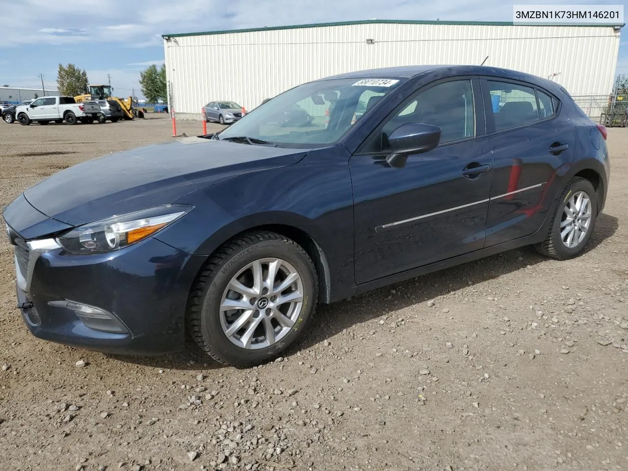 2017 Mazda 3 Sport VIN: 3MZBN1K73HM146201 Lot: 68010734