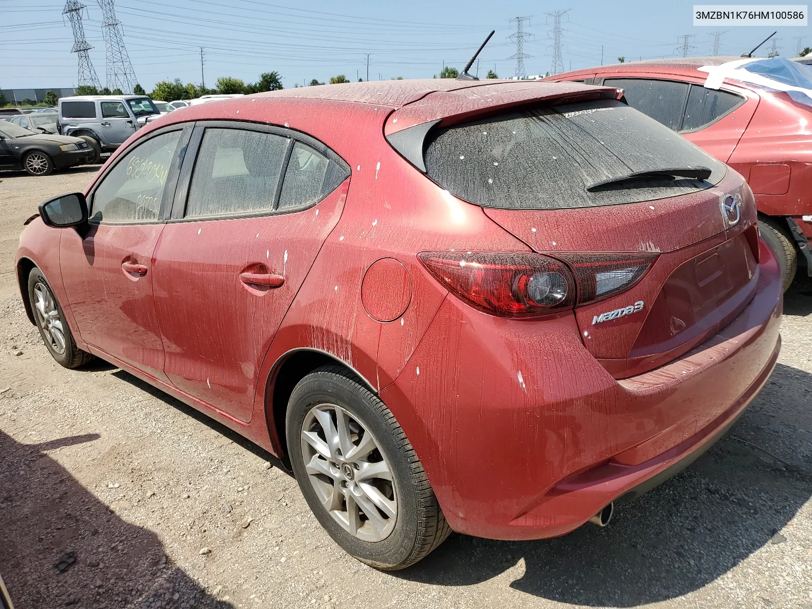 3MZBN1K76HM100586 2017 Mazda 3 Sport