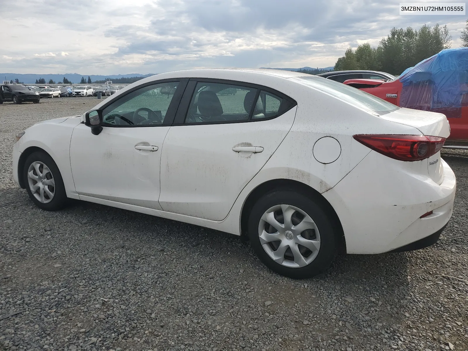 2017 Mazda 3 Sport VIN: 3MZBN1U72HM105555 Lot: 68593454