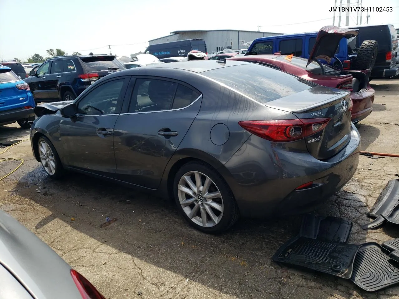 2017 Mazda 3 Touring VIN: JM1BN1V73H1102453 Lot: 68683204