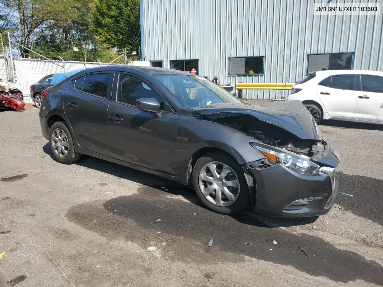 2017 Mazda 3 Sport VIN: JM1BN1U7XH1103603 Lot: 70088434