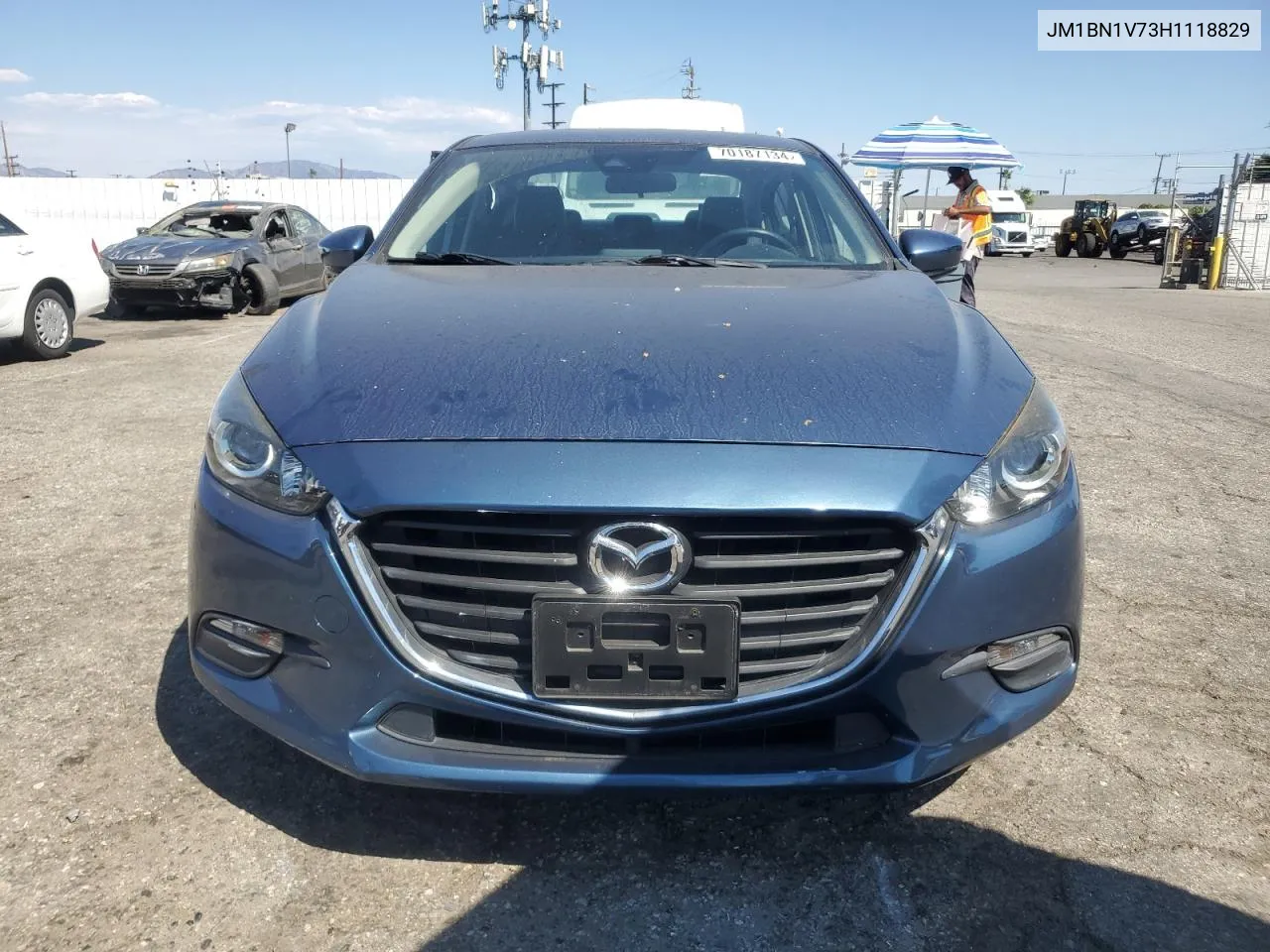 JM1BN1V73H1118829 2017 Mazda 3 Touring