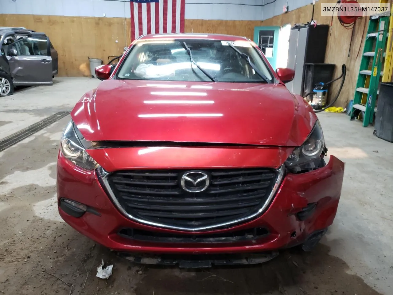 2017 Mazda 3 Touring VIN: 3MZBN1L35HM147037 Lot: 70187874