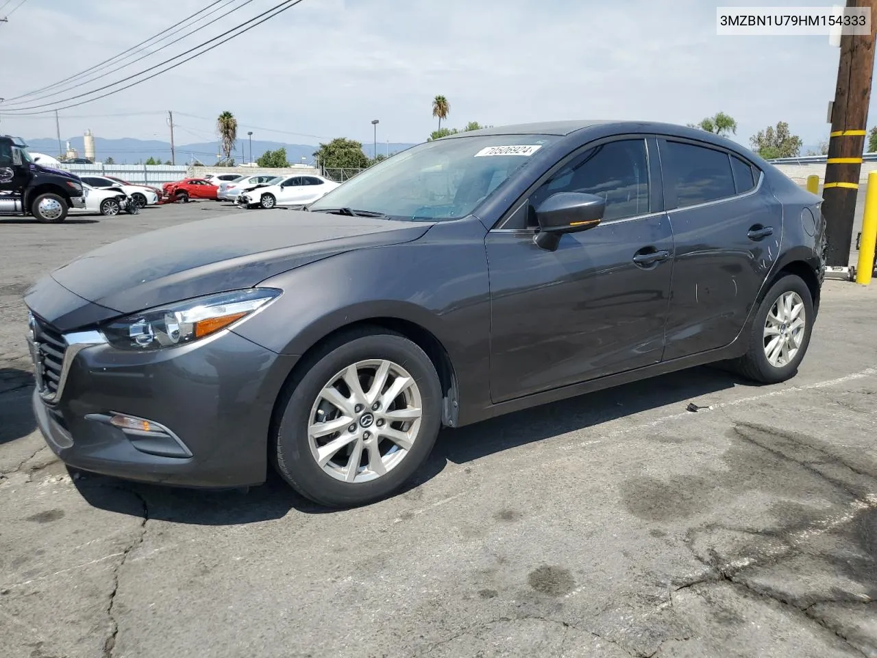 2017 Mazda 3 Sport VIN: 3MZBN1U79HM154333 Lot: 70506924