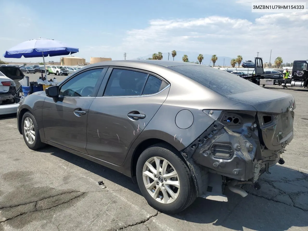 2017 Mazda 3 Sport VIN: 3MZBN1U79HM154333 Lot: 70506924