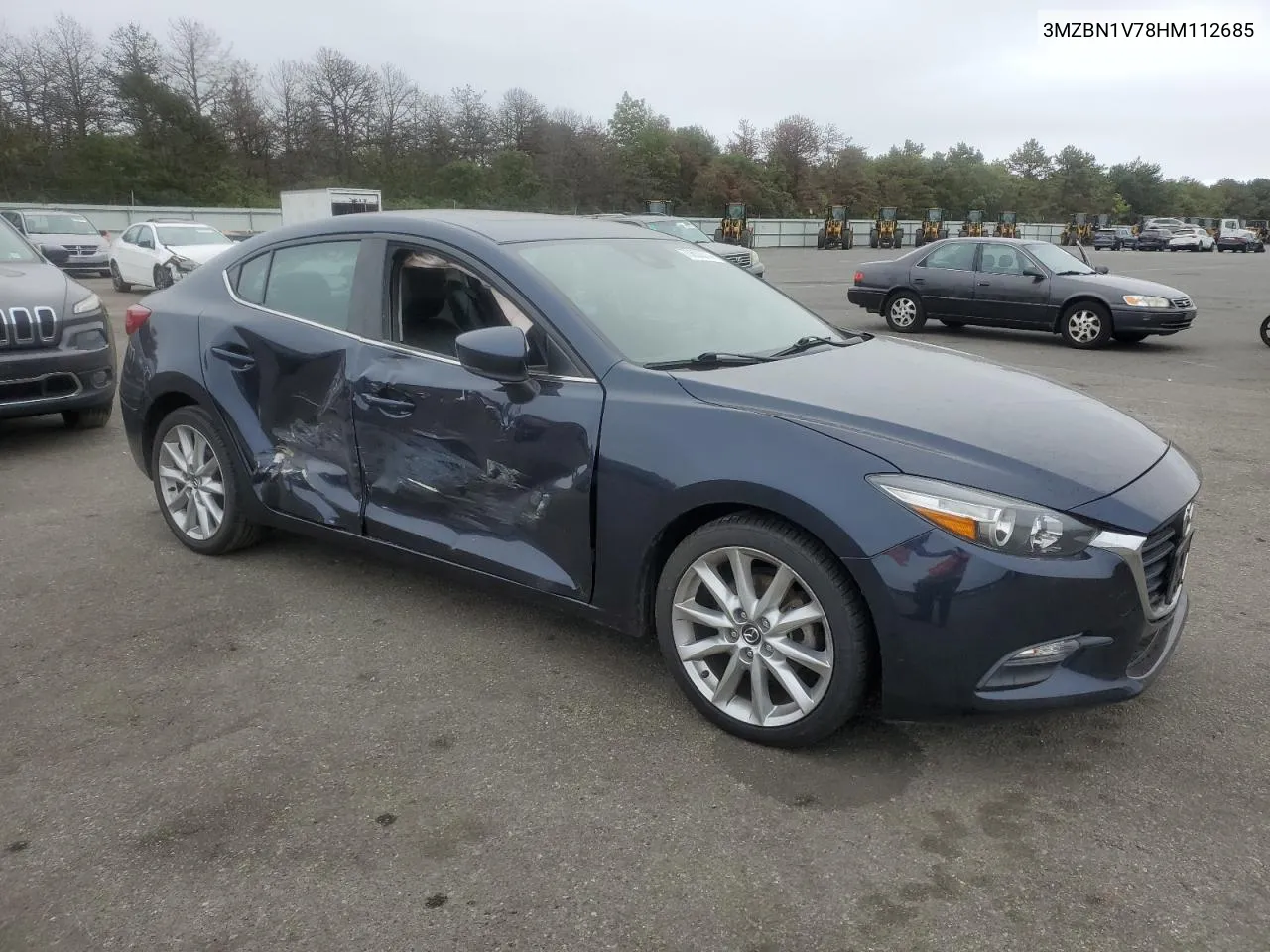 2017 Mazda 3 Touring VIN: 3MZBN1V78HM112685 Lot: 70630374