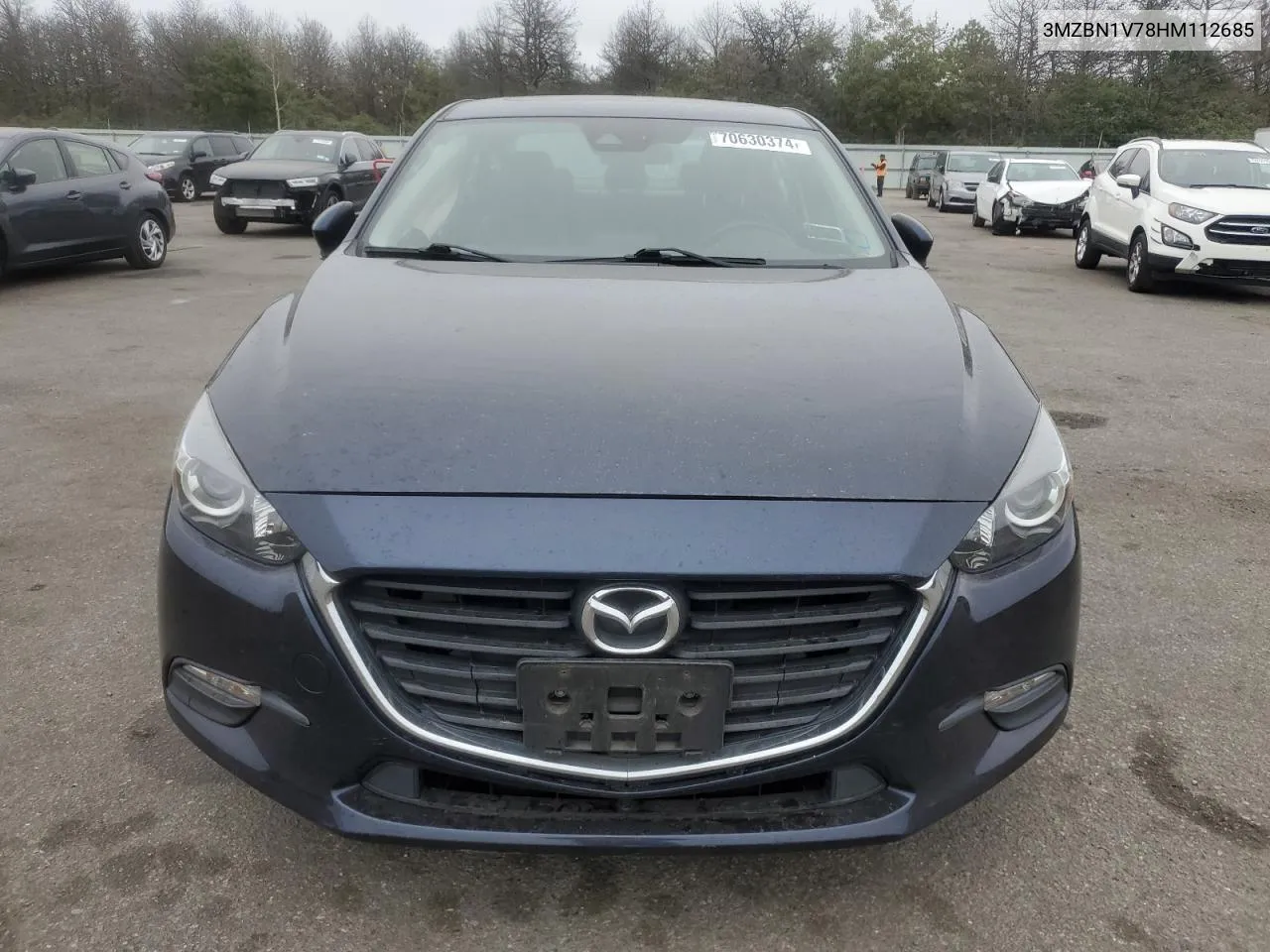 2017 Mazda 3 Touring VIN: 3MZBN1V78HM112685 Lot: 70630374