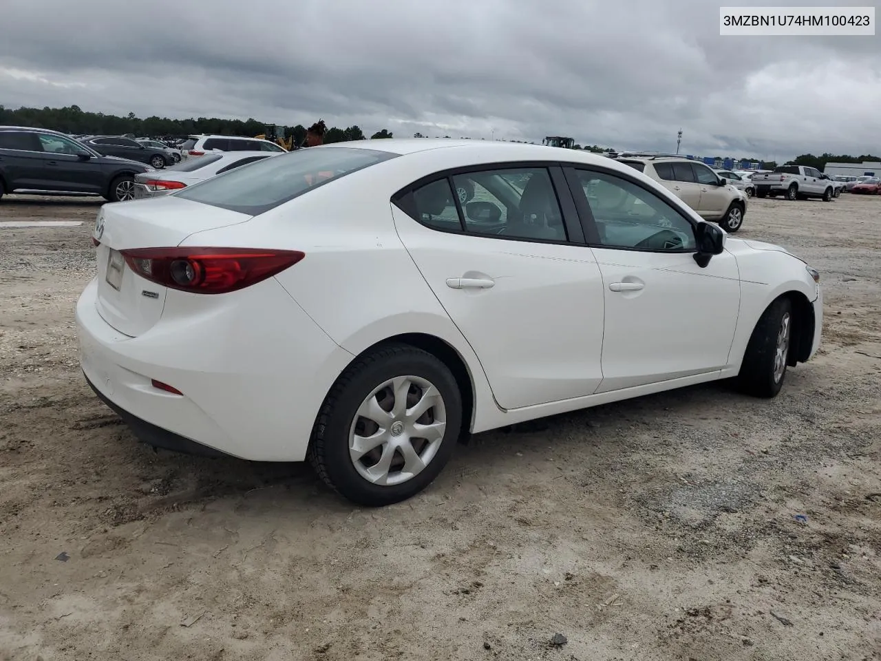 2017 Mazda 3 Sport VIN: 3MZBN1U74HM100423 Lot: 70698564