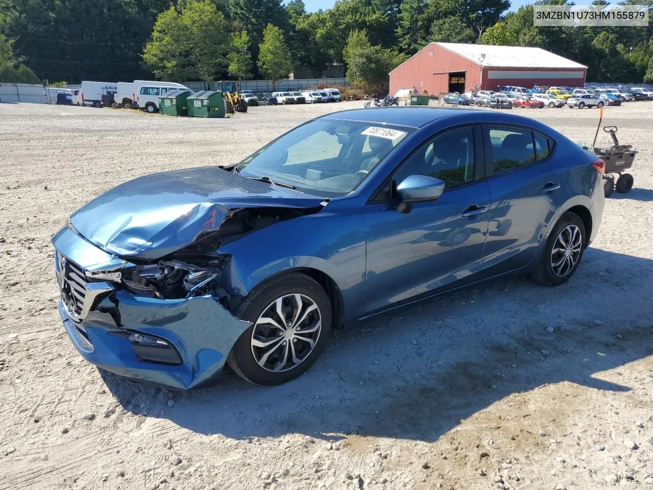 2017 Mazda 3 Sport VIN: 3MZBN1U73HM155879 Lot: 70871064