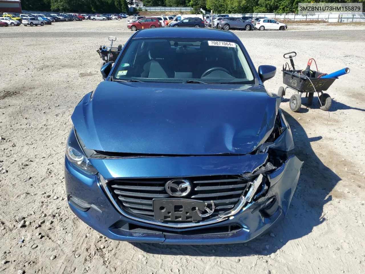 2017 Mazda 3 Sport VIN: 3MZBN1U73HM155879 Lot: 70871064