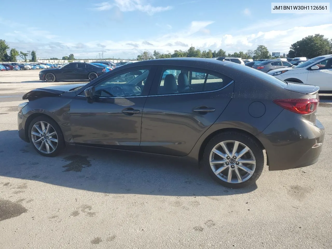 2017 Mazda 3 Grand Touring VIN: JM1BN1W30H1126561 Lot: 70954644