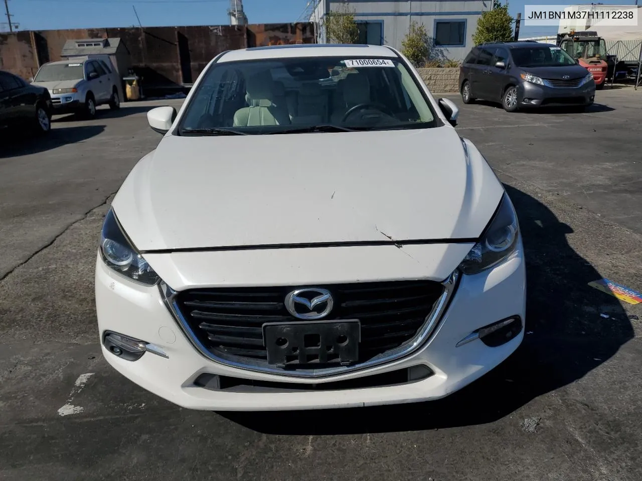 2017 Mazda 3 Grand Touring VIN: JM1BN1M37H1112238 Lot: 71000654