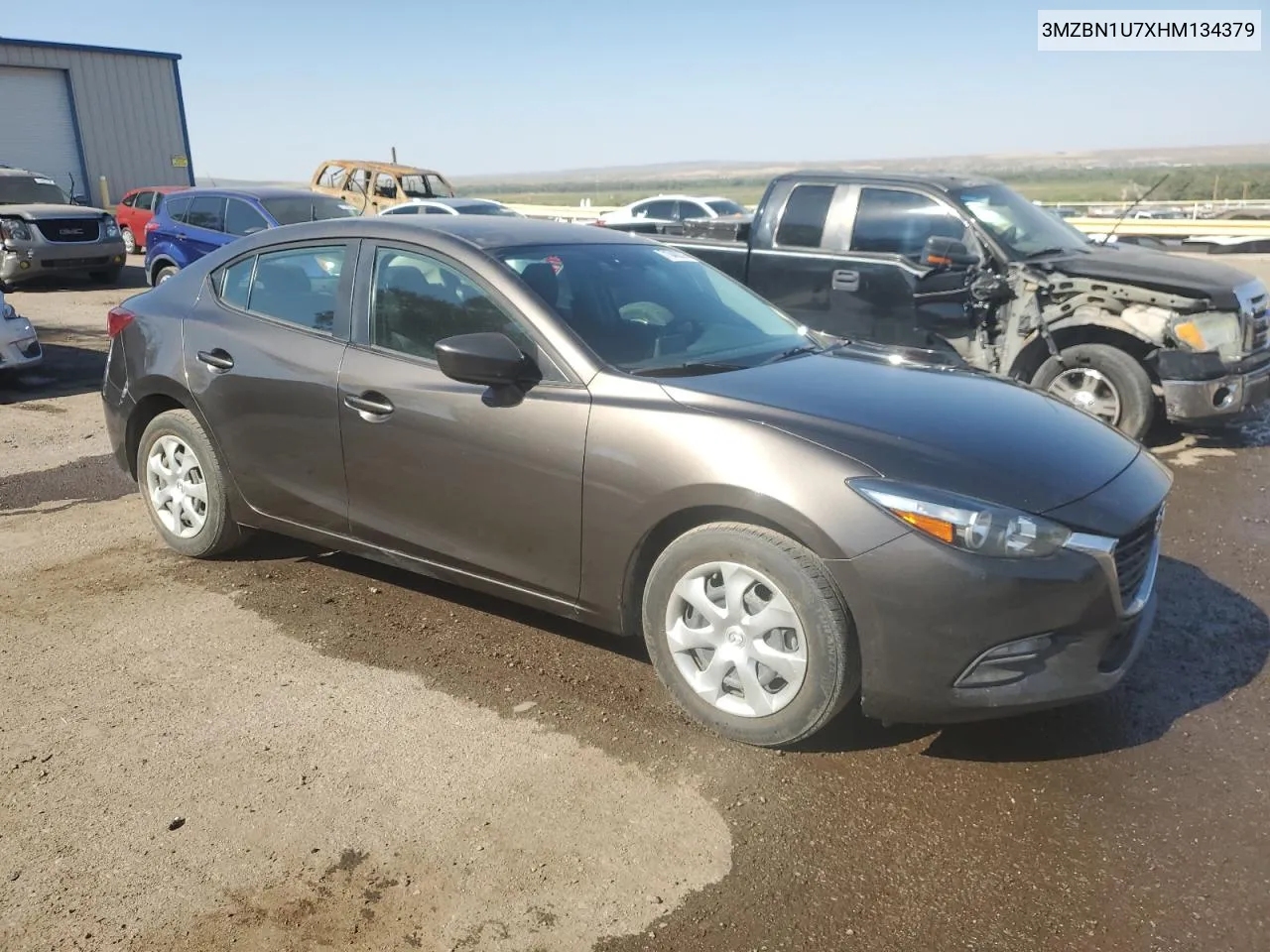 2017 Mazda 3 Sport VIN: 3MZBN1U7XHM134379 Lot: 71040214