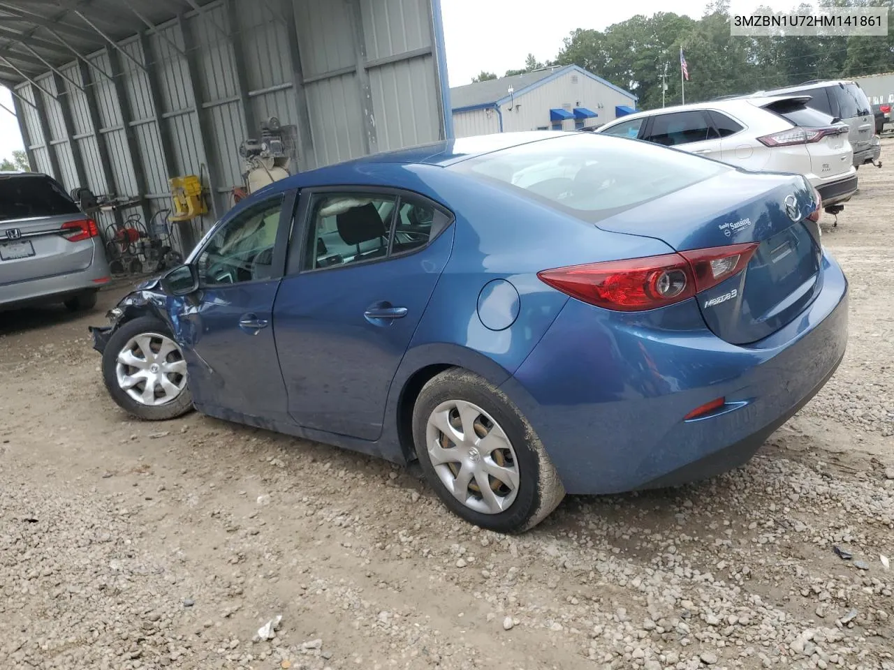 2017 Mazda 3 Sport VIN: 3MZBN1U72HM141861 Lot: 71117904