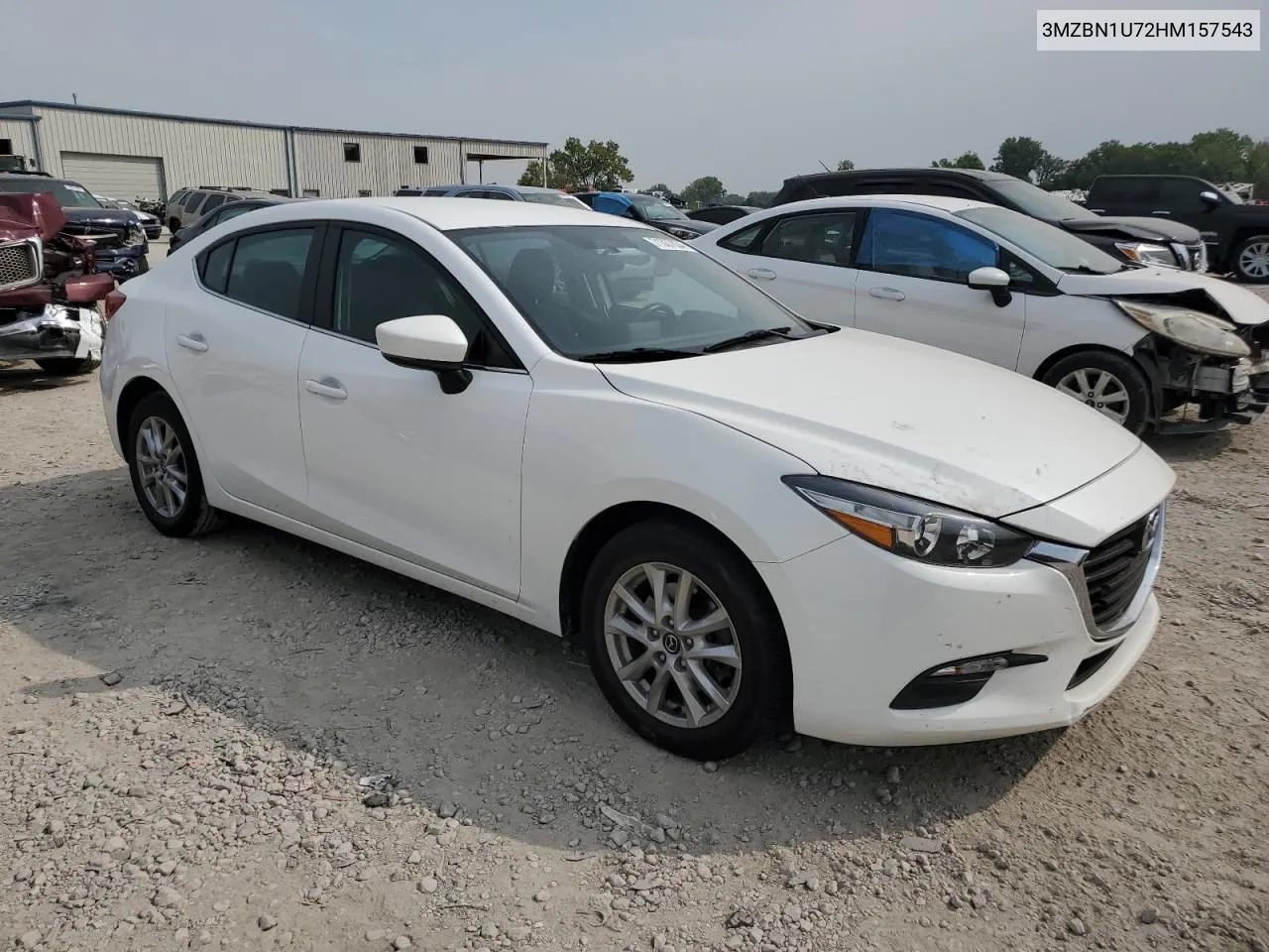 2017 Mazda 3 Sport VIN: 3MZBN1U72HM157543 Lot: 71337834