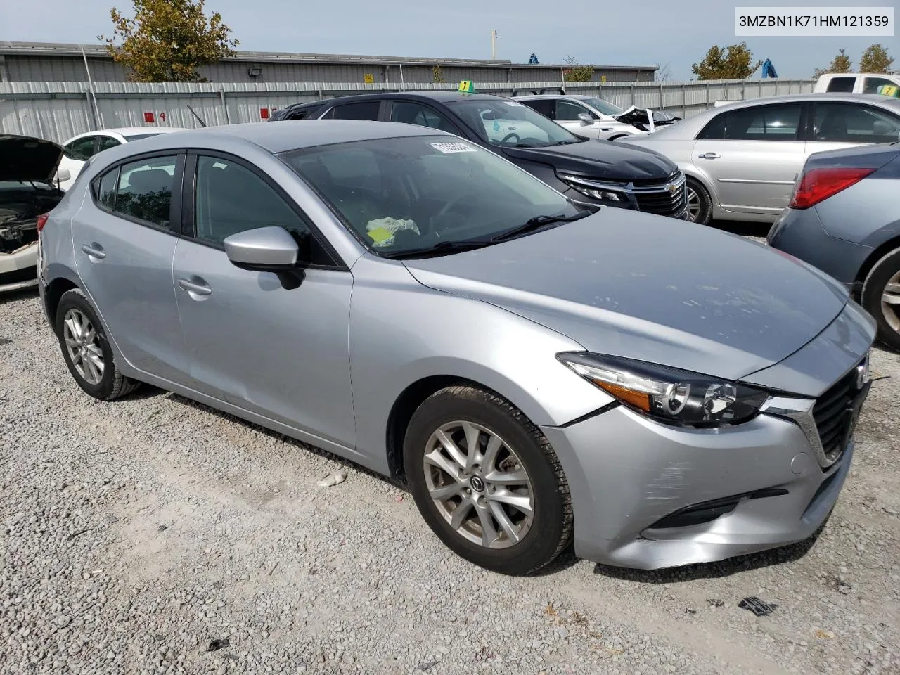 2017 Mazda 3 Sport VIN: 3MZBN1K71HM121359 Lot: 71356524