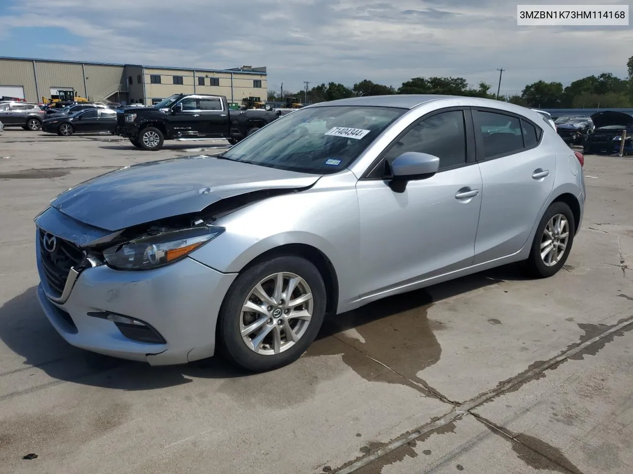 2017 Mazda 3 Sport VIN: 3MZBN1K73HM114168 Lot: 71404344