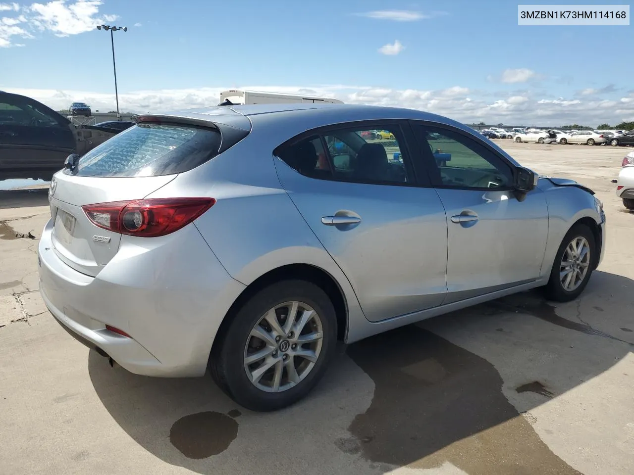 2017 Mazda 3 Sport VIN: 3MZBN1K73HM114168 Lot: 71404344