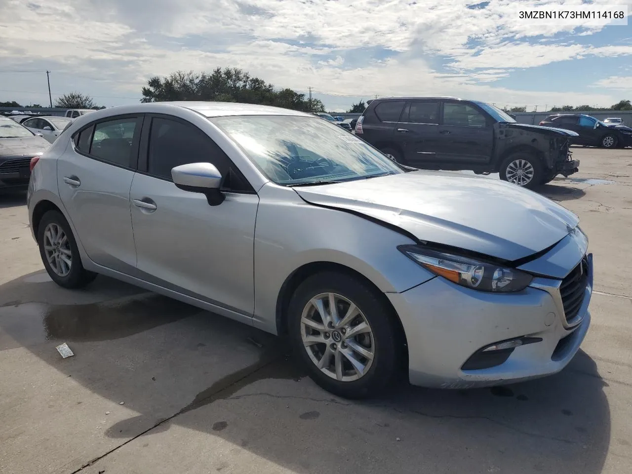 2017 Mazda 3 Sport VIN: 3MZBN1K73HM114168 Lot: 71404344