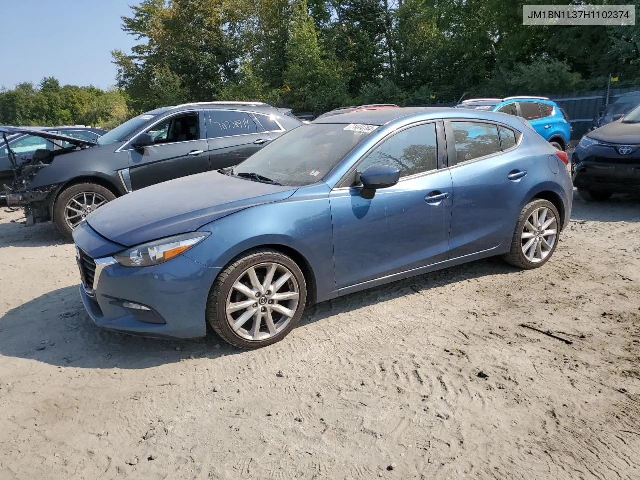 JM1BN1L37H1102374 2017 Mazda 3 Touring