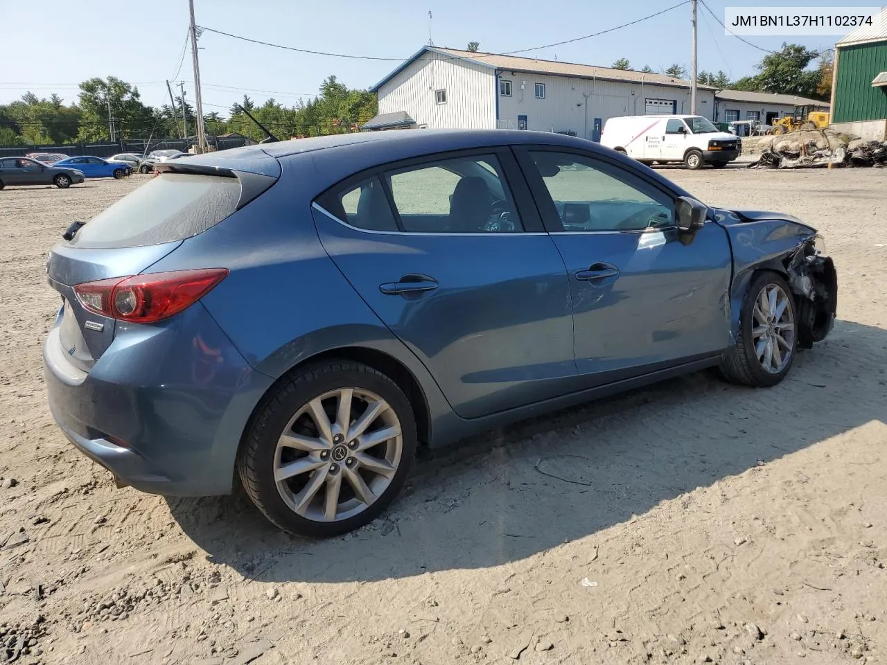 2017 Mazda 3 Touring VIN: JM1BN1L37H1102374 Lot: 71444764