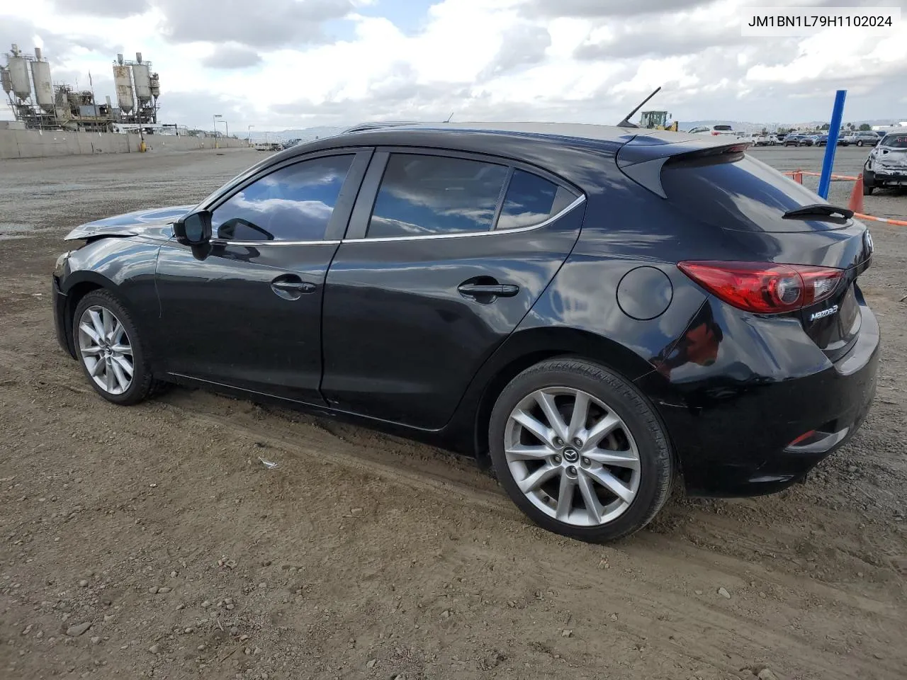 2017 Mazda 3 Touring VIN: JM1BN1L79H1102024 Lot: 71461764