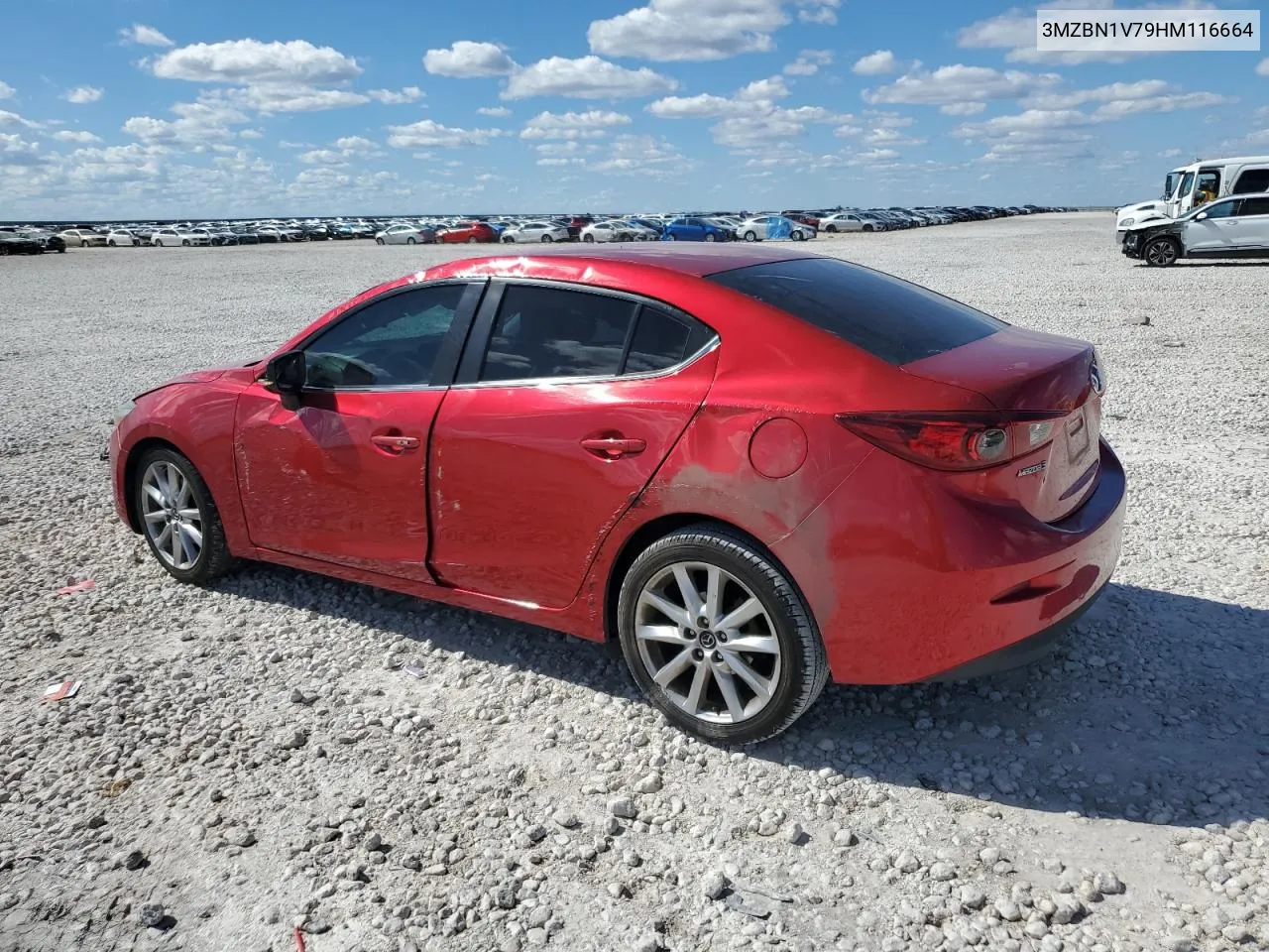 2017 Mazda 3 Touring VIN: 3MZBN1V79HM116664 Lot: 71502614