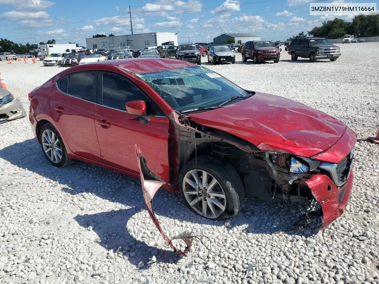 2017 Mazda 3 Touring VIN: 3MZBN1V79HM116664 Lot: 71502614